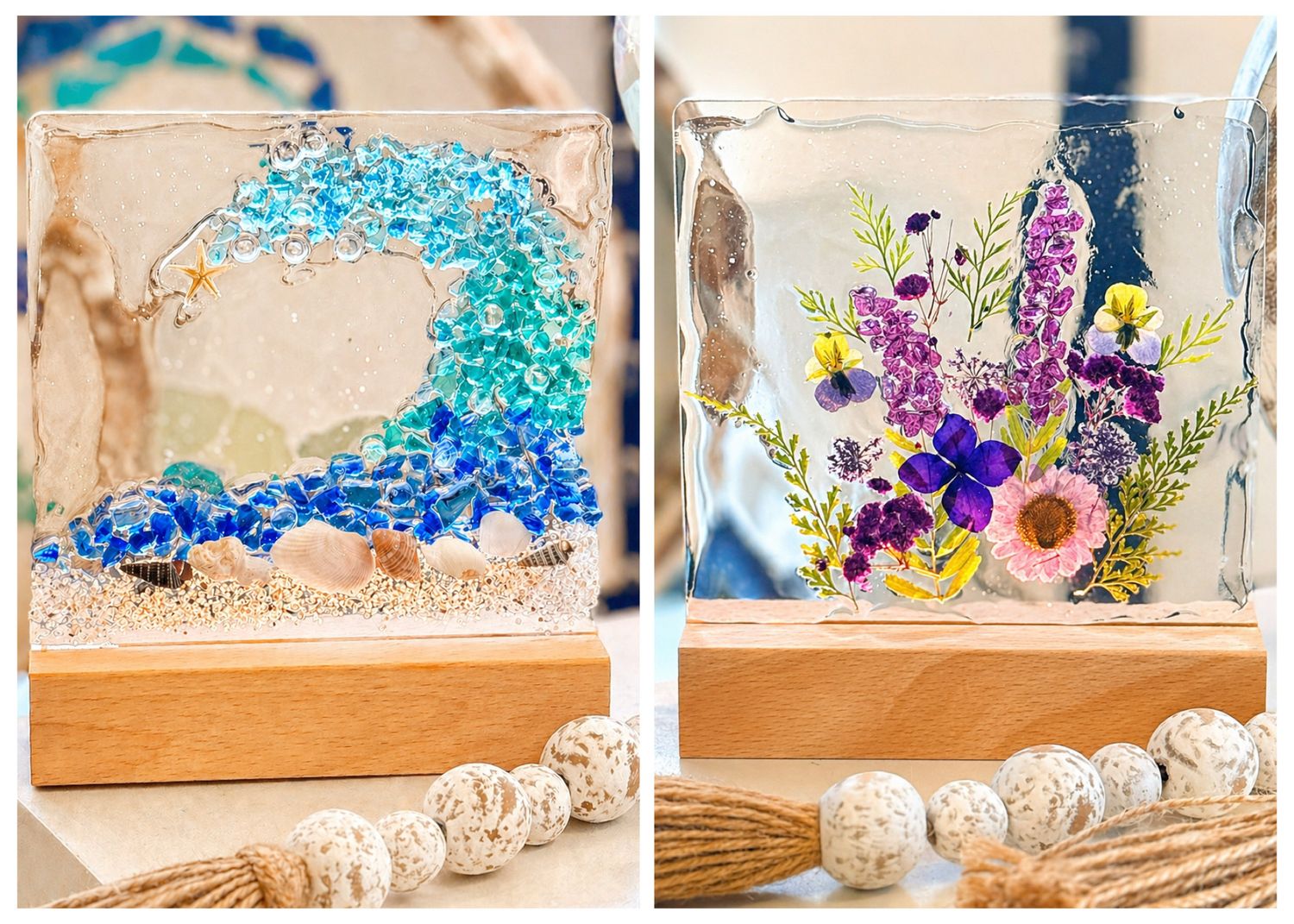 Light It Up: Resin Art LED Lamp