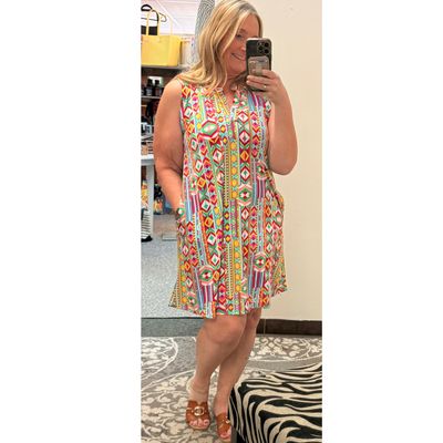 Lizzy Tank Dress Sizes S-3X Lizzy Tank Dress Sizes S-3X