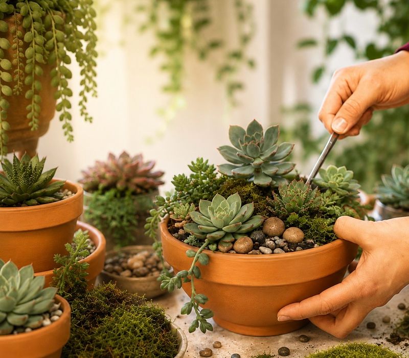 Master Class - Succulent Garden Bar with Mainely Succulents