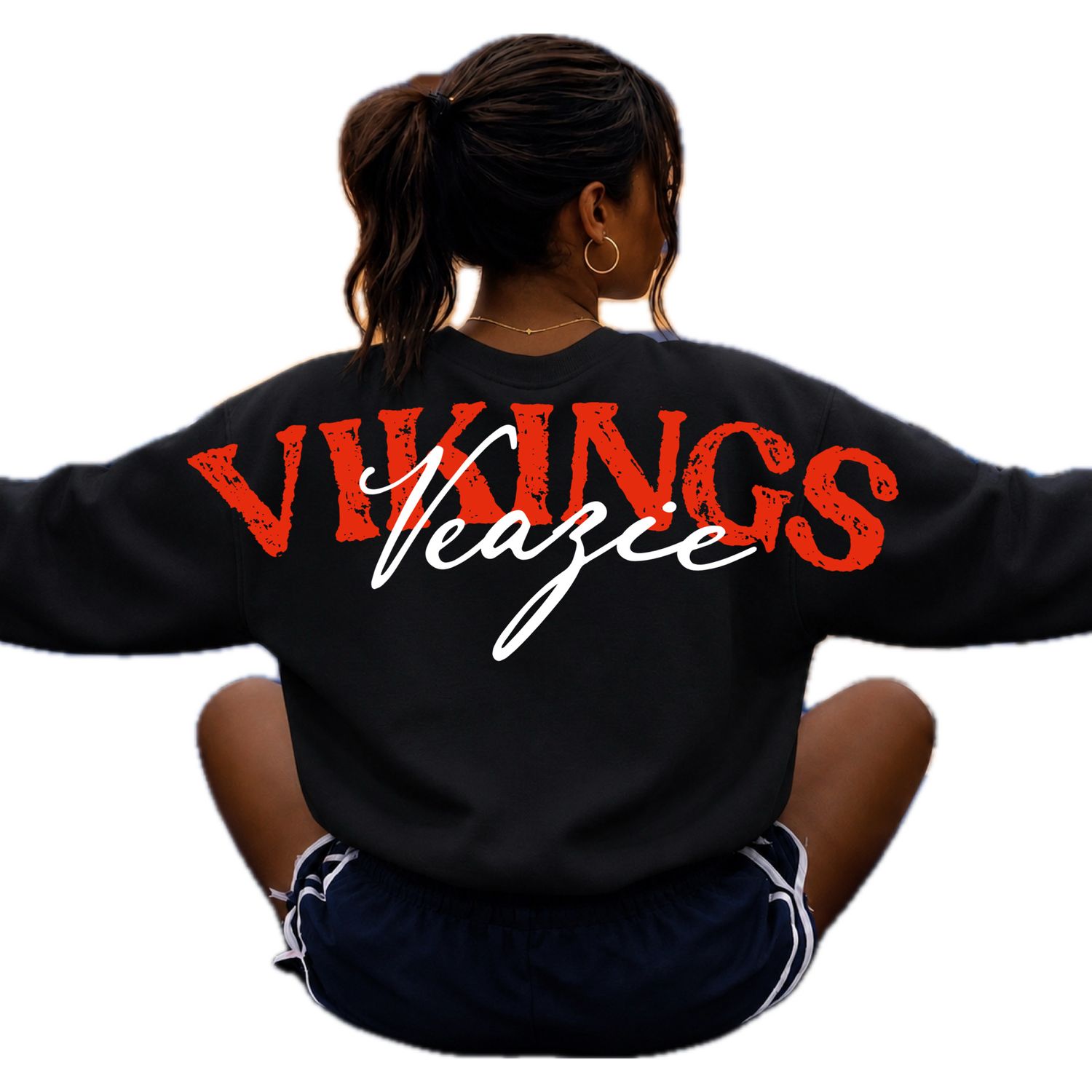 PREORDER Big Back Veazie Vikings Crew Neck Sweatshirt PREORDER Big Back Veazie Vikings Crew Neck Sweatshirt