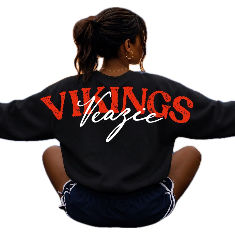 PREORDER Big Back Veazie Vikings Crew Neck Sweatshirt