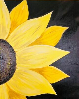 Sunflower Paint and Sip August 29th