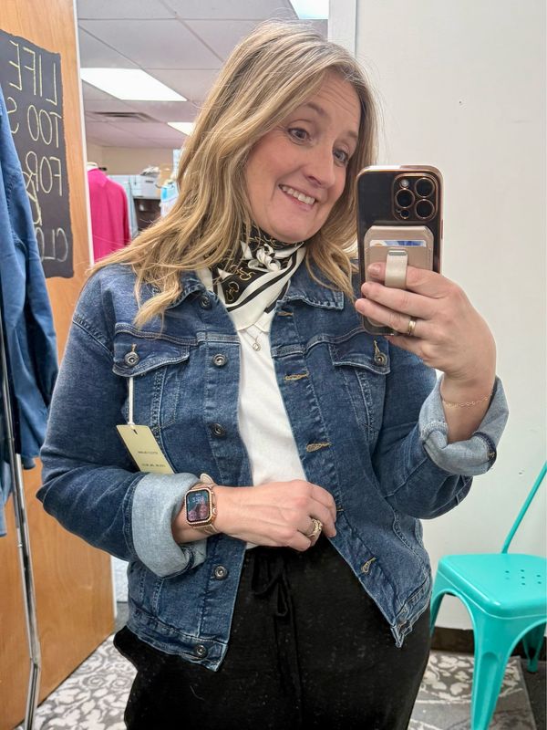 Denim Jacket - Dark Wash
