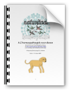 E-Boek A-Z Homeopathiegids voor dieren.