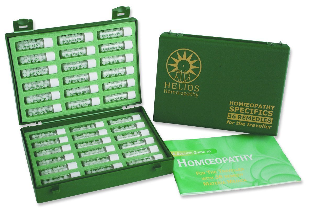 Helios 36-delige homeopathische reisapotheek