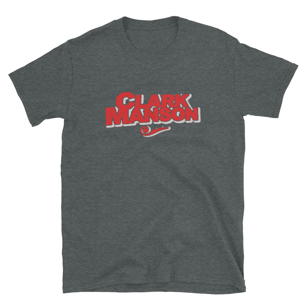 Clark Manson Logo T-shirt - Scarlet &amp; Gray