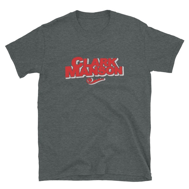 Clark Manson Logo T-shirt - Scarlet &amp; Gray