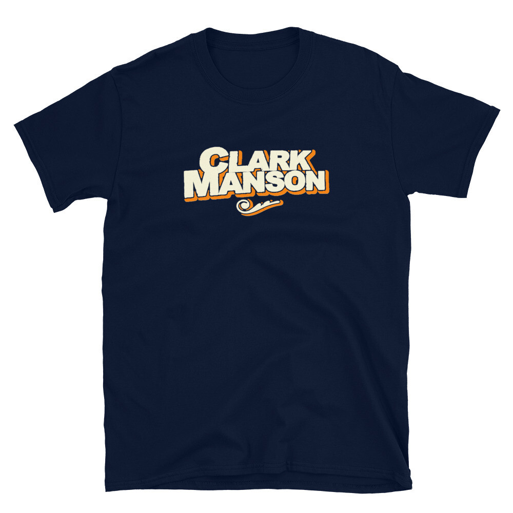 Clark Manson Logo T-shirt - Navy