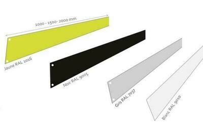 Plat aluminium laqué Contremarche ERP