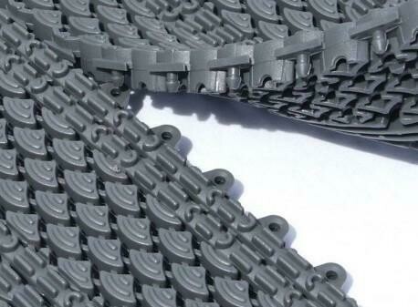 Tapis ERP dalle modulable PVC, Dimension unique: 390 x 130 x 16 mm