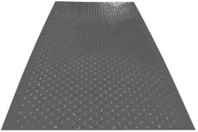 Tôle a plat acier perforés Picot antidérapante