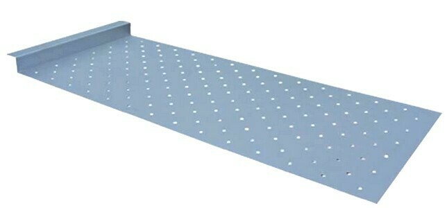 Gabarit de pose pour clous podotactiles