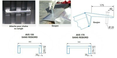 Rampe de chargement 6.5T