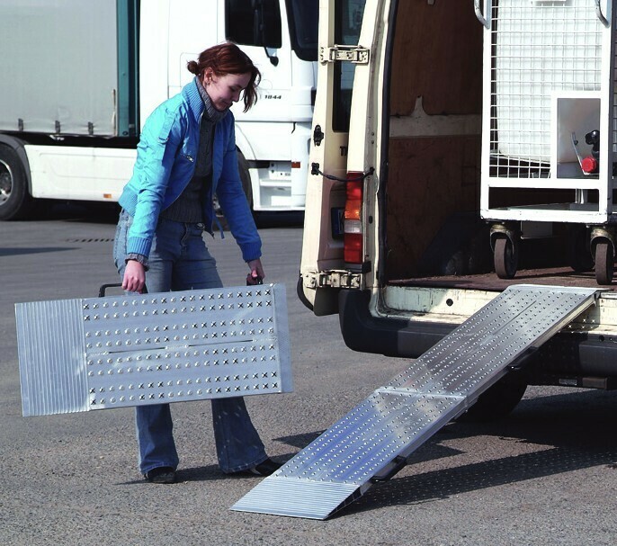 Rampe de chargement Aluminium 1,3T