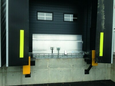 Pont aluminium articulé par vérins charge 5T