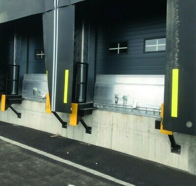 Pont aluminium articulé par vérins charge 5T