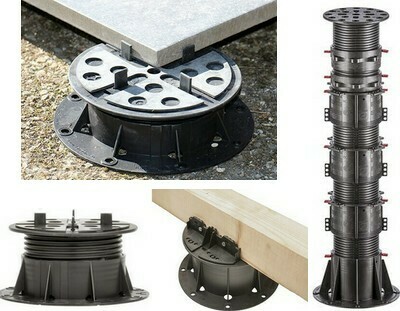 Plots réglables caillebotis