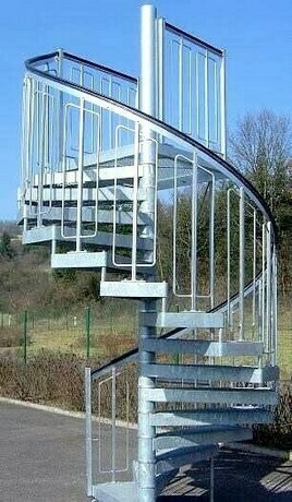 Escalier colimaçon en kit – Escalier hélicoïdal – Boutique – CAEX Boutique