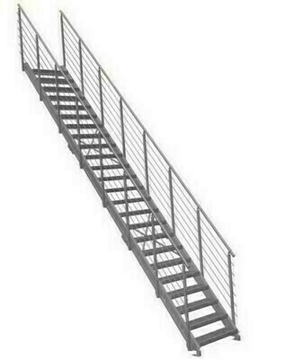 Escalier M3 à géométrie variable