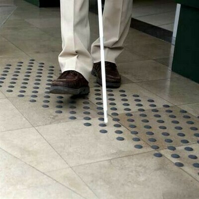 Clous podotactiles Ø25 ERP-PMR Inox 304