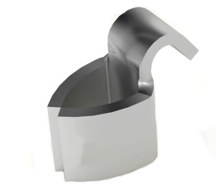 Crochet universel C18 fixation Caillebotis maille 19