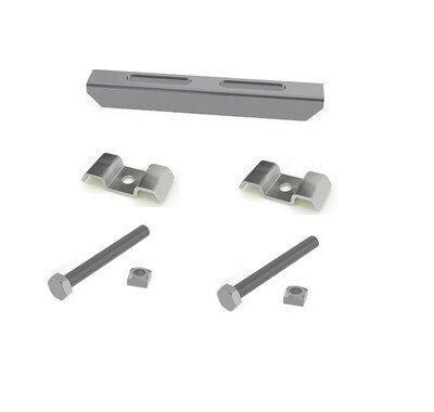 Attache double 74-40 Caillebotis Polyester M.38x38