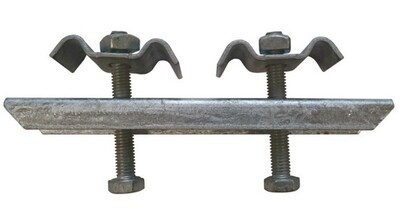 Attache double 15-40 Caillebotis M.66x66