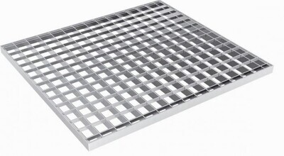 Caillebotis Pressé galvanisé maille PMR 19x19