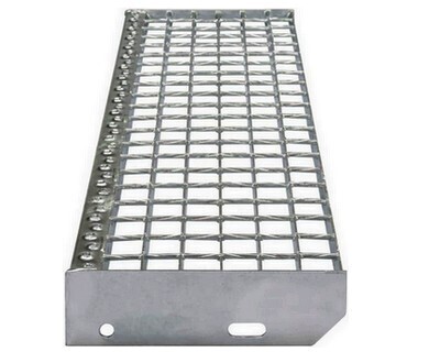 Marches caillebotis Électroforgés M.34x38-30x2 galvanisé