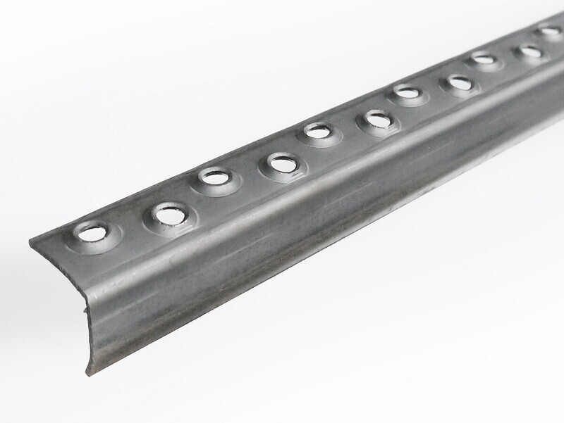 Nez de marche caillebotis perforés antidérapant Acier S235