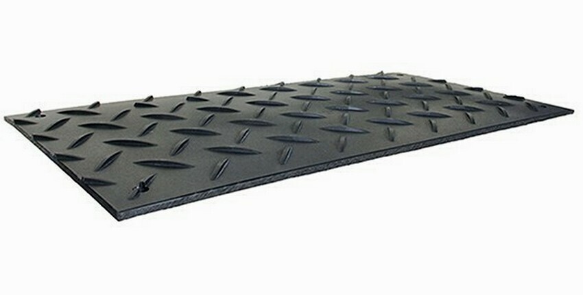 Plaque de roulage 120T larmée double face