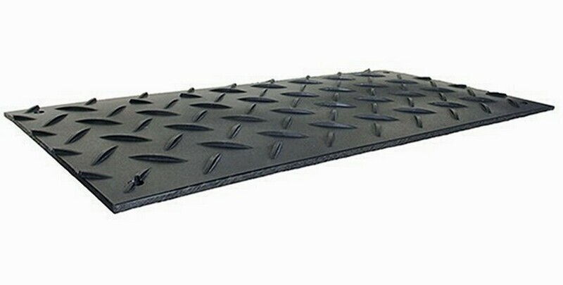 Plaque de roulage 120T larmée double face