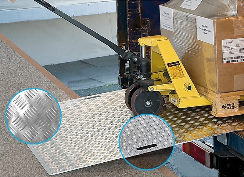 Rampe de chargement 600 kg - Aluminium