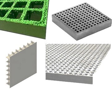 Caillebotis Polyester