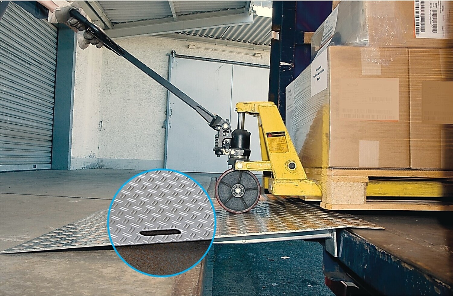 Rampe quai de chargement amovible 1,2T, Dimensions: 1200 x 1250 mm