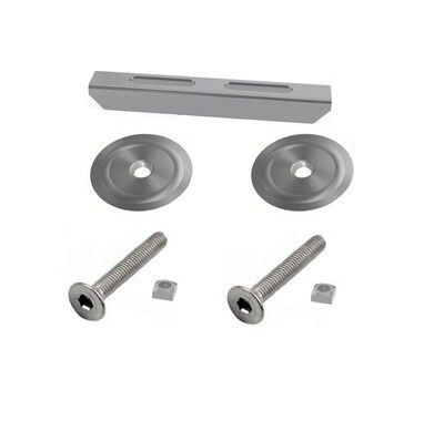 Attache double 86-40 Caillebotis maille ≥15