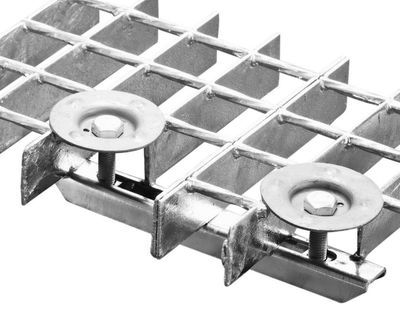 Attache double 4-40 relier caillebotis maille 30x40