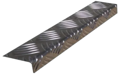 Nez de marche escalier Larme Aluminium
