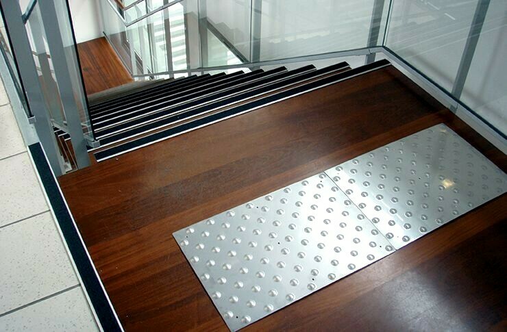 Dalle podotactile ERP Inox 304L