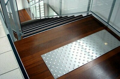 Dalle podotactile ERP Inox 304L