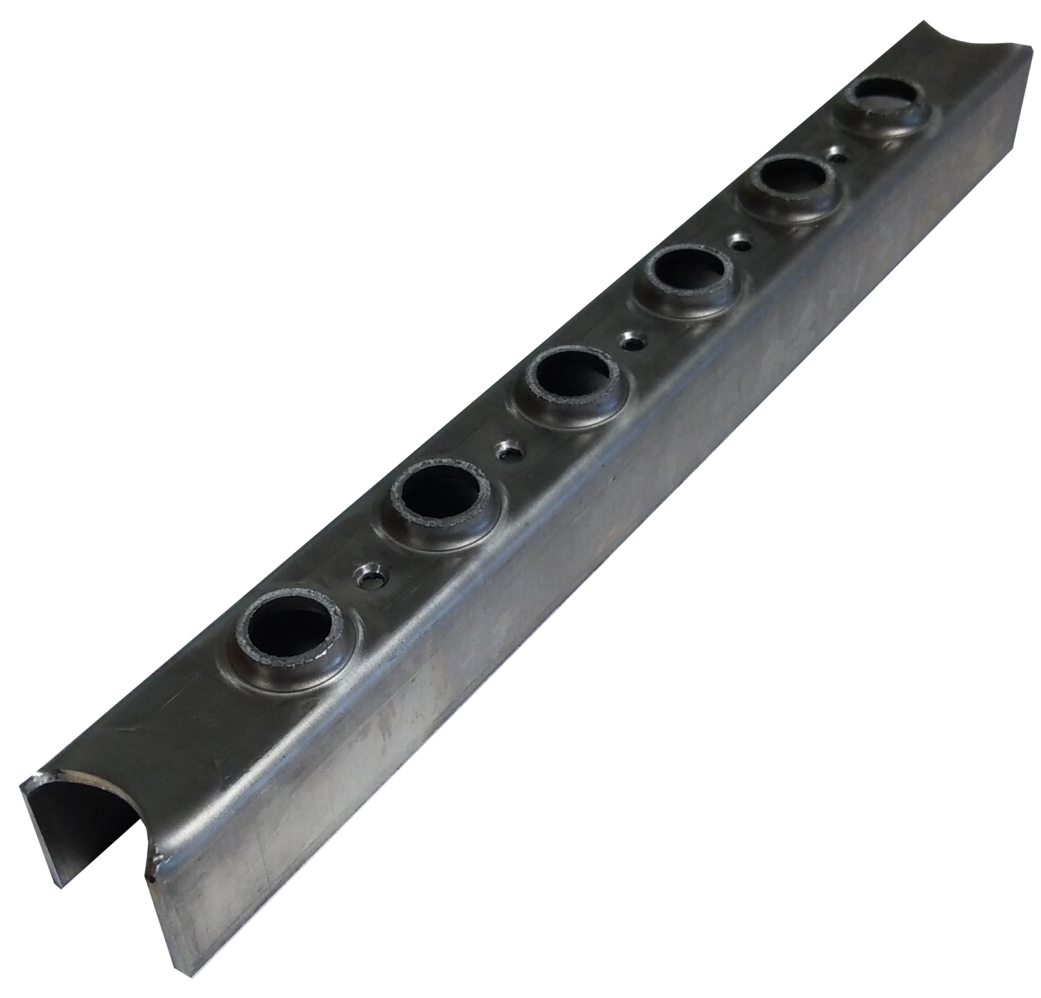 Echelons perforés Aluminium à souder, Dimension unique: 600 x 33 x 30 mm