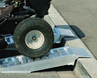 Rampe chargement 7T bennes au sol - Aluminium
