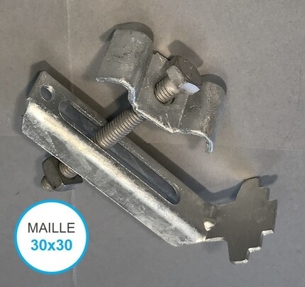 Attache cavalier 5-31 bridage Caillebotis maille 33x33 Attache cavalier 5-31 bridage Caillebotis maille 33x33
