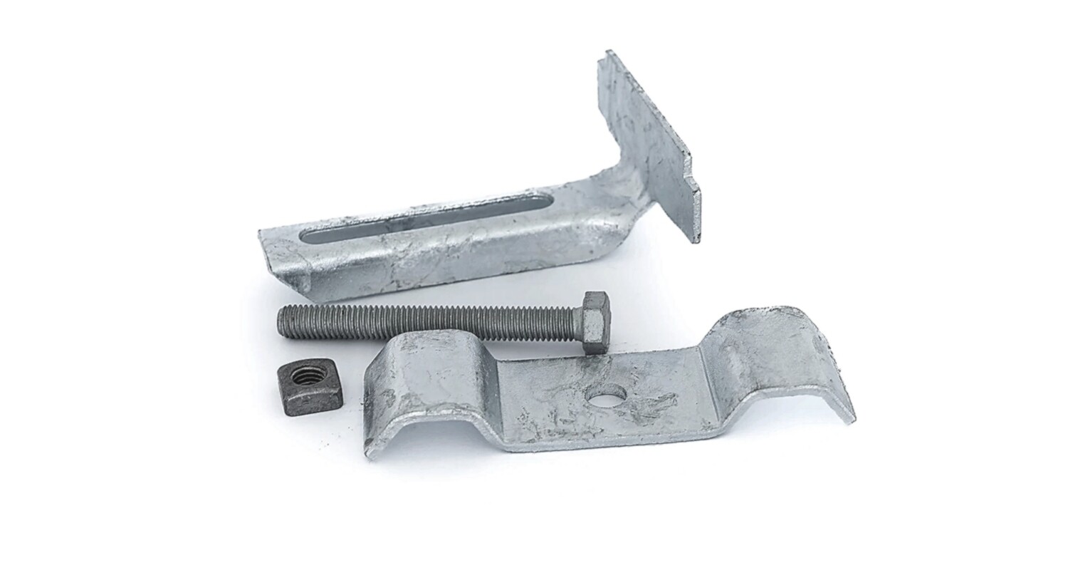 Attache cavalier 14-37 Caillebotis maille 55 Attache cavalier 14-37 Caillebotis maille 55