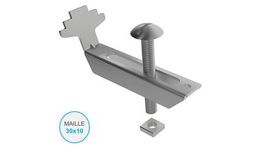 Attache caillebotis 20S–31 mini maille 20x10 Attache caillebotis 20S–31 mini maille 20x10