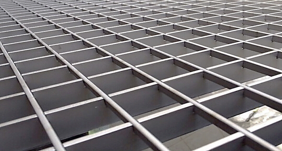 Caillebotis pressé Inox 304 maille 30x30