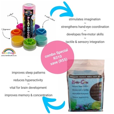 Combo Special Kiddy-Calm & RainDough Combo Special Kiddy-Calm & RainDough