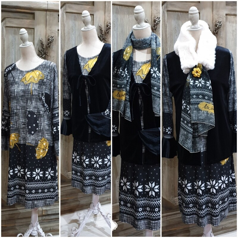 Dress with Sleeves