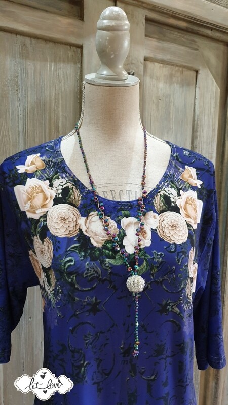 Ankle Length Dress with Sleeves