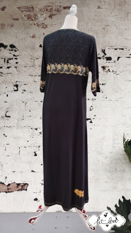 Ankle Length Dress with Sleeves
